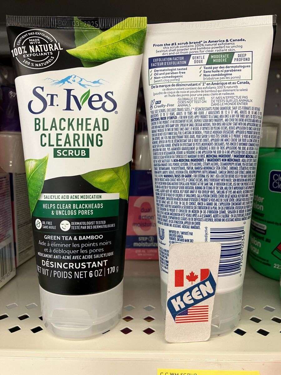 مقشر سانت ايفز بالشاى الأخضر