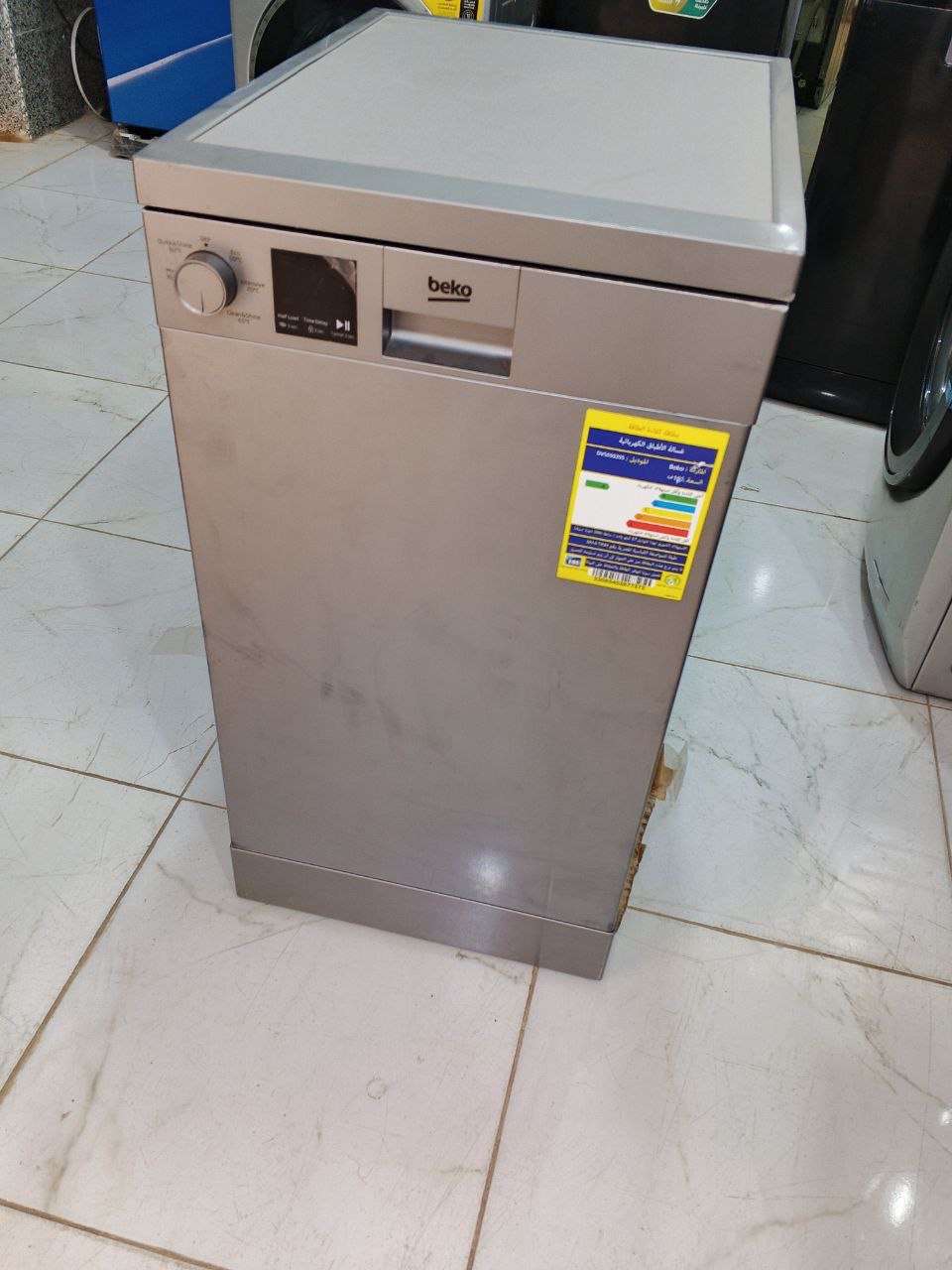 غسالة اطباق بيكو 10 فرد ديجيتال بخار