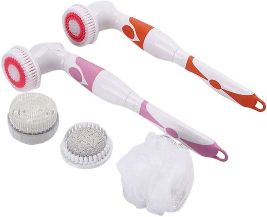 فرشاة تنظيف الجسم و الاستحمام 4 في 1