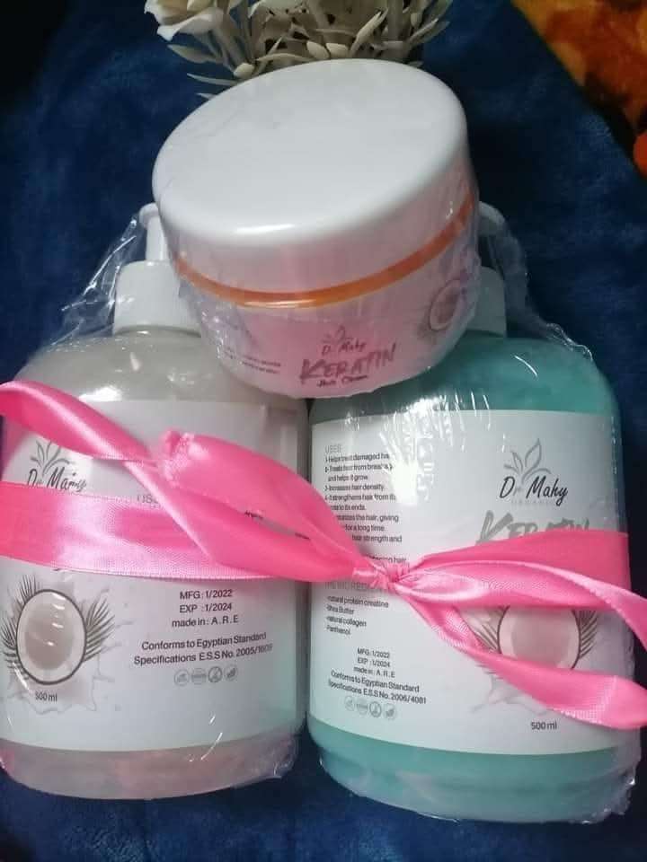 مجموعة دكتور ماهي بالكرياتين للشعر