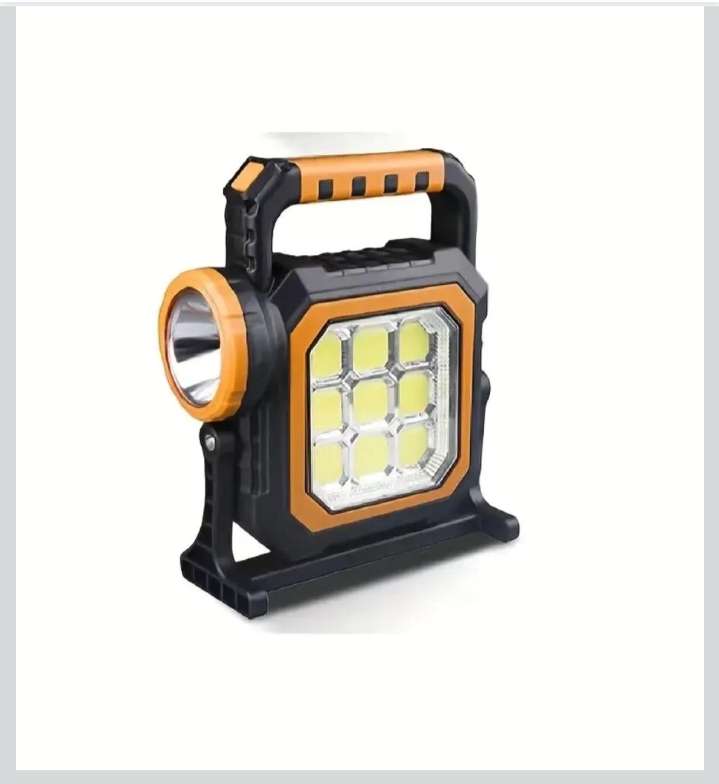 مصباح يدوى ليد يعمل بالطاقه الشمسيه