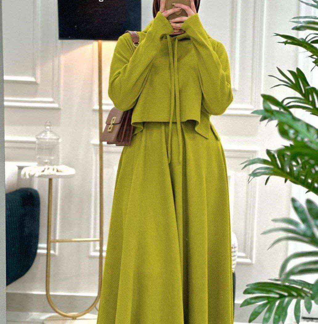 سوت جيبة قطعتين