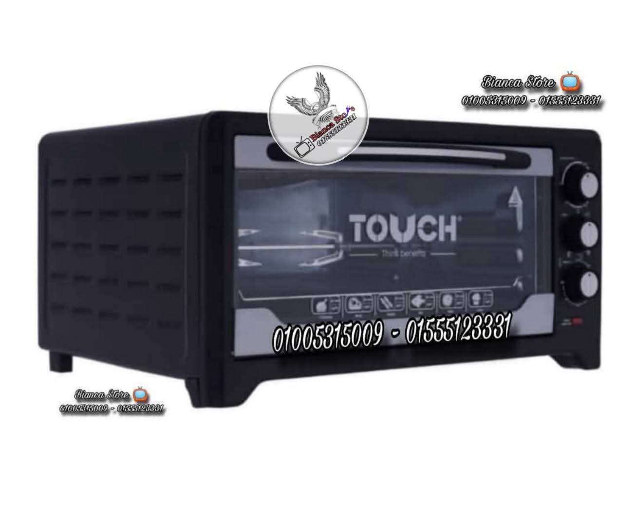 فرن كهربائي 50 لتر تاتش الزنوكي ضمان سنتين