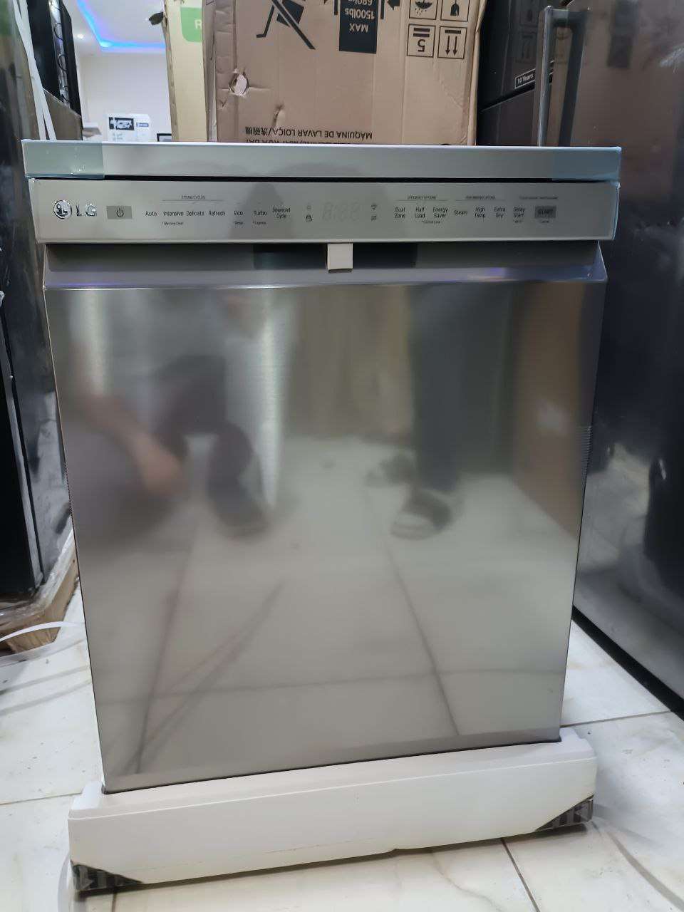 غسالة أطباق LG 14 فرد 10 برنامج إسمارت إنفرتر موديل