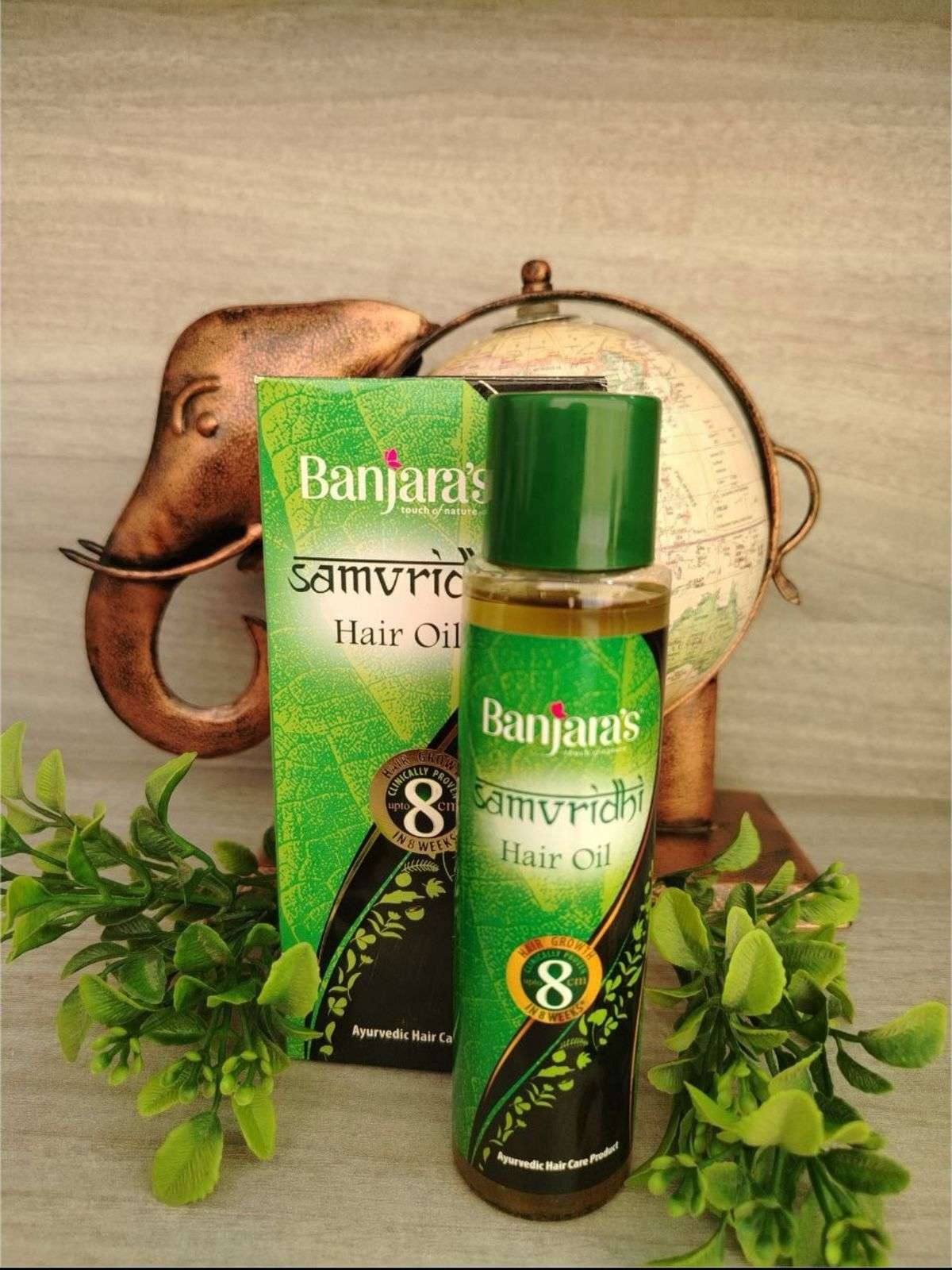 زيت ٨ سم لاطالة الشعر