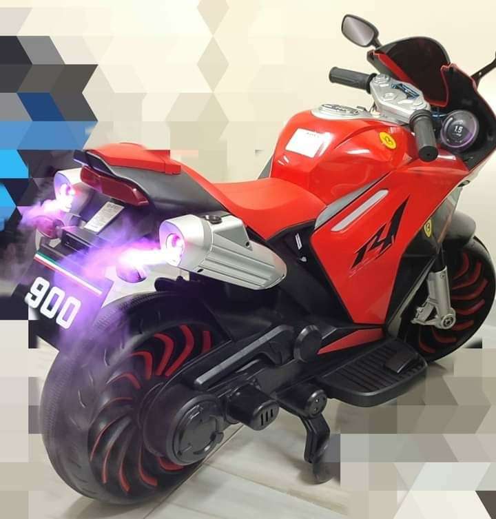 موتوسيكل ريس دخان ليزر ملون