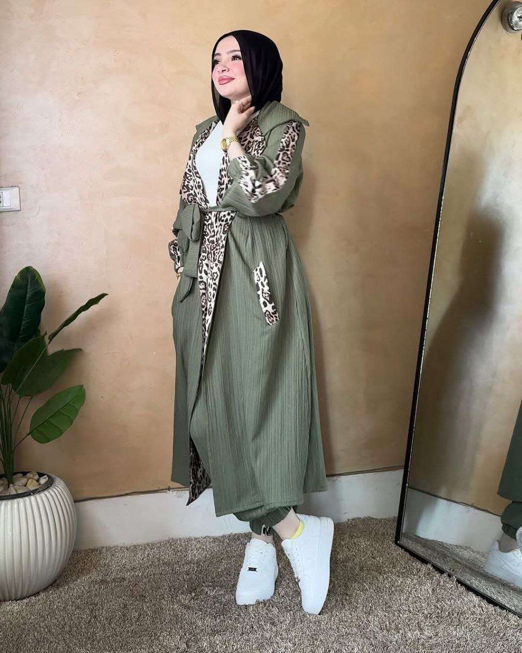 سوت 3 قطع بحزام