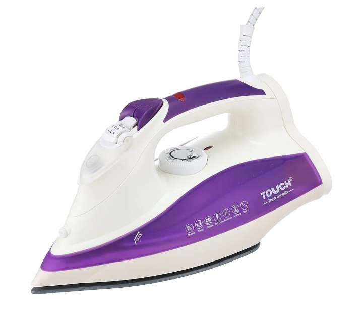 مكواة بخار تاتش الزنوكى+هديه مجانيه قواعده كى سيليكون1