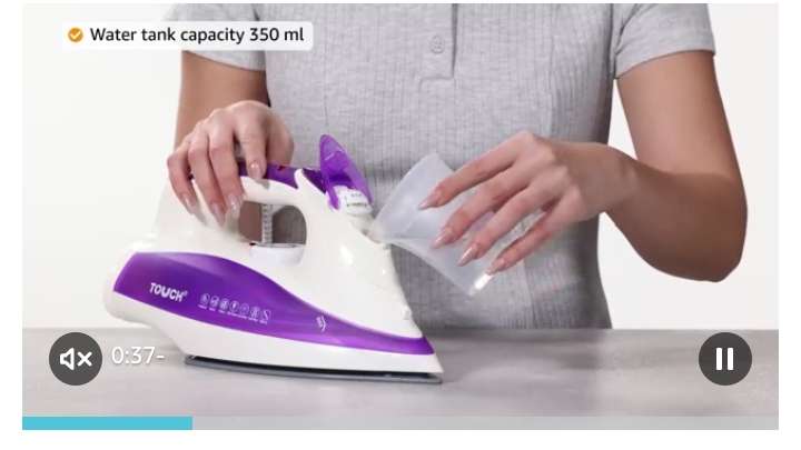 مكواة بخار تاتش الزنوكى+هديه مجانيه قواعده كى سيليكون1