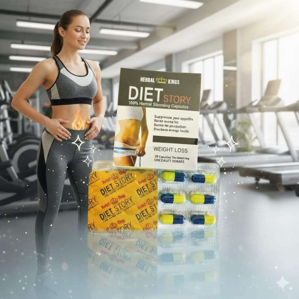 كبسولات دايت ستوري Diet Story – الحل الفعّال لحرق الدهون وإنقاص الوزن