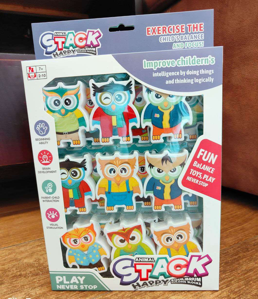 Stack animal لعبة تحدي وتوازن