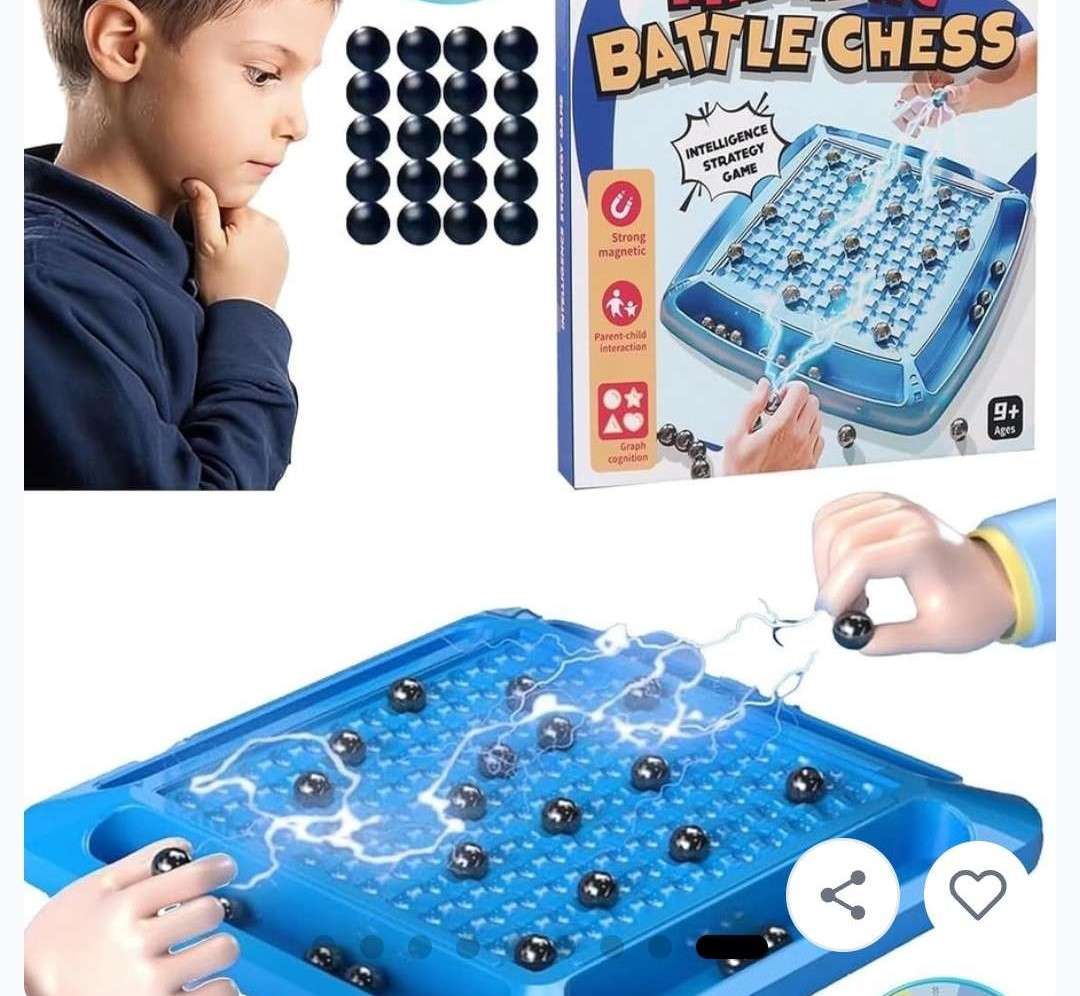 لعبة تجاذب المغناطيس